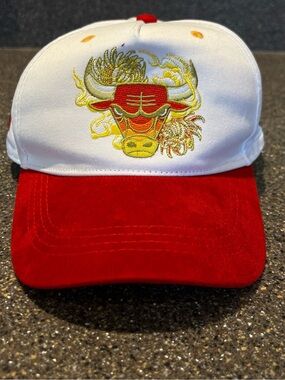 NOWT 2025-2026 Chicago Bulls Hat SnapBack SGA Giveaway vs.
Timberwolves.